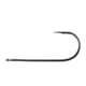Owner Hooks Worm Hook with Cutting Point, Straight Shank, Wide Gap, 3X Strong, Worm/Baitholder, Black Chrome, Size 1/0, 6 Per Pack, 5103-111