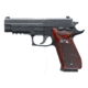 SIG SAUER P220 Elite SAO Pistol, .45 ACP, 4.4 in barrel, anodized aluminum frame, custom rosewood grip, recoil operated semi-automatic, night sights, 8 round magazine, P220 ESAO-1-FRRMPG