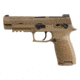 SIG SAUER P320 M17 Pistol, 9mm Luger, 4.7 in barrel, polymer frame, integrated polymer grip, recoil operated semi-automatic, SIGLITE night sights, coyote tan finish, 17 round magazine, P320 M17-1-FRRMPG