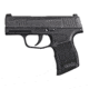 SIG SAUER P365 Pistol, 9mm Luger, 3.1 in barrel, black polymer frame, integrated polymer grip, recoil operated semi-automatic, 3-dot tritium, no manual safety, 10 round magazine, P365-1-FRRMPG