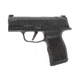 SIG SAUER P365 X Pistol, 9mm Luger, 3.1 in barrel, black polymer frame, integrated polymer grip, recoil operated semi-automatic, 3-dot tritium, 12 round magazine, P365 X-1-FRRMPG