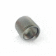 Precision Armament M4 Shoulderless Thread Adaptor, 1/2-28 to 5/8-24, Matte Stainless A02410