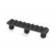 Precision Armament SRC-8 Accessory Rail, Tennalum 7068, Matte Black, A11005