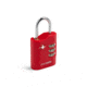PacSafe Prosafe 700 TSA Accepted Combination Padlock-Red