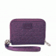 Pacsafe RFIDsafe W100 Blocking Women's Waist Wallet, Mulberry 10710629