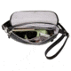 Pacsafe Stylesafe Double Zip Crossbody Bag, Black, 4 Liters, 20630100