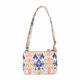 Pacsafe Stylesafe Double Zip Crossbody, Ikat Coral, 4 Liters, 20630811