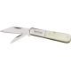 Pakistan Barlow Clip Wharncliffe Knife, White-Gunmetal Gray, 3.25in. Closed PA5023BO