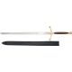 Pakistan Claymore Unsharpened Sword, Wood, 55in. PA1042WD