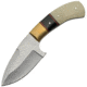 Pakistan Fixed Blade Bone Knife, 3.5 satin finish stainless blade, Bone handle, 203420-BO
