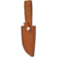 Pakistan Hunter Pakkawood Fixed Blade Knife, 8.75in Overall, 4.25in Satin SS Drop Point, Black Pakkawood Handle, Brown Leather Belt Sheath, 203361-BK