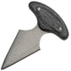 Pakistan Push Dagger Knife, 2.25 satin finish stainless blade, Black pakkawood handle, 203091-BK