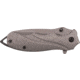 Paladin EDC Folding Knife - Army, 2.5in, Stainless Steel, Drop Point, Titanium, PE-KN-8512-ARM