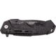 Paladin EDC Folding Knife Army, 3.3in, High Carbon Stainless Steel, Stainless Steel Handle, PE-KN-8502-ARM