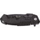 Paladin EDC Folding Knife - Navy, 3.3in, High Carbon Stainless Steel, Stainless Steel Handle, PE-KN-8502-NAV