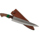 Paladin Fixed Blade Knife, 11in, Damascus Steel, Hardwood, PE-DAM-6017