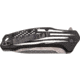Paladin Kershaw Link Assisted Opening Folding Knife - Marine Engraving, 3.25in, Stainless Steel, Drop Point, Black, PE-KER-8510-MAR