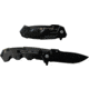 Paladin Pocket Folding Knife, 3.3 in Blade, High Carbon Stainless Steel, Black EDC, PE-BLK-EDC-2028