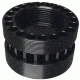 Pantheon Arms Fixed Barrel Nut, Black, BN