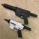 Pantheon Arms Kentri Short Buffer System, Shockwave Profile, Black, Small KTRSH