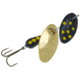 Panther Martin Dual Flash Spinner, Black &amp; Gold, Size 4, 4DFPMDF-BG