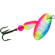 Panther Martin FishSeeUV In-Line Spinner, #6, 1/4oz, Orange/White/Blue, 6PMUV-OWB
