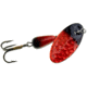 Panther Martin Hammered FishSeeUV In-Line Spinner #6, 1/4oz, Salmon Black, 6PMHMUV-HSLB