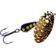 Panther Martin Hammered Scented In-Line Spinner, Number 6, 1/4 oz Gold HGG, 6PMHMHS-HGG