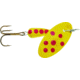 Panther Martin In-Line Spinner, #4, 1/8oz, Spotted Yellow, 4PMSP-Y