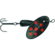 Panther Martin In-Line Spinner, #6, 1/4 oz, Spotted Black with Fluorescent, 6PMBFL