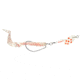 Panther Martin Lil Curly 4WR White Flo Red, PMLC-4WRWFR