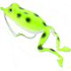 Panther Martin Superior Frog, Floating, Chartreuse &amp; White Belly, #3, FROG3-CH