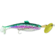 Panther Martin Vivif Style Holographic Spinner Minnow, Rainbow Trout &amp; Gold Blade, #0, 0MNH-RTHG