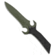Paragon Paragon A-2 Fighter Fixed Blade Knife Dagger Black Aluminum 5.5" Green, Black, A2, adult, BHQ-134555