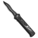 Paragon Paragon Para X Torch OTF Automatic Knife Death Head 3.5" Black, Black, CPM S30V, adult, BHQ-52434