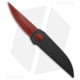 Paragon Phoenix Folding Knife, 3.875in, CPM S35VN Stainless Steel, Spear Point Blade, Aluminum Black Handle, Red/Black, 9.375in, BHQ-181785