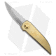 Paragon Phoenix Folding Knife, 3.90in, CPM S35VN Stainless Steel, Spear Point Blade, Titanium Gold Handle, Gray/Gold, 9.45in, BHQ-180186