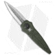 Paragon Warlock Enchanter Folding Knife, 3.875in, CPM S30V, Dagger Blade, Aluminum OD Green Handle, Satin Sorcerer, Steel/OD Green, 9.375in, BHQ-35166