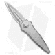 Paragon Warlock Enchanter Folding Knife, 3.875in, CPM S35VN Stainless Steel, Dagger Blade, Titanium Gray Handle, Satin, Gray/Steel/Gray, 9.375in, BHQ-174493