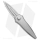 Paragon Warlock Enchanter Folding Knife, 3.875in, CPM S35VN Stainless Steel, Dagger Blade, Titanium Gray Handle, Satin, Gray/Steel/Gray, 9.375in, BHQ-174493
