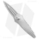 Paragon Warlock Metallic Folding Knife, 3.875in, CPM S35VN Stainless Steel, Dagger Blade, Titanium Gray Handle, Gray/Gray/Gray, 9.375in, BHQ-176229