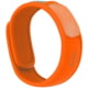 Parakito Mosquito Repellent Wristband w/ 2 Refills, Solid Color, Orange, One Size, IPWB20