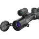 PARD Optics DS35 Day and Night Vision Rifle Scope, Laser Rangefinder, 5.6x70mm, 850nm IR, 2560x1440 px, Multiple Reticles, Black, DS35-70RF-850