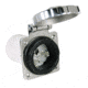 ParkPower Stainless Steel Square Power Inlet 50 Amp, 6373EL-BRV