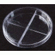 Parter Medical Petri Dishes, Segmented, Sterile 3502 Gamma Radiation Sterilized I-Plate