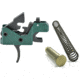 Partisan Triggers Disruptor AR-15 FRT Rifle Trigger, Green, 2 &amp; Geissele Super 42 Braided Wire Buffer Spring and Buffer Combo