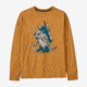 Patagonia Patagonia Kids Long Sleeve Regenerative Organic Certified Cotton Graphic T-Shirt, 62253-WENB-S
