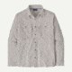 Patagonia Patagonia Mens Long Sleeve Self Guided Sun Shirt, 41825-RVGN-M
