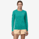 Patagonia Patagonia Womens Long Sleeve Cap Cool Daily Graphic Shirt - Waters, 45175-CSLX-XL