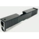 Patmos Arms Judah Glock G43 Slide, No Barrel, Black, Single Stack, PAJ43-NB